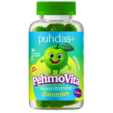 Puhdas+ PehmoVita Monivitamiini Omena Gummies 75 kpl
