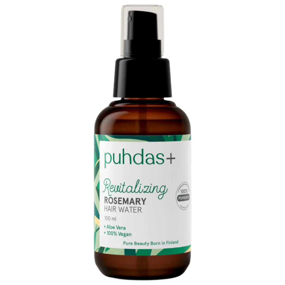 Puhdas+ Revitalizing Rosemary Hair Water - Rosmariini hiusvesi 100 ml