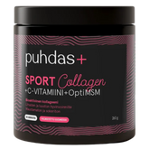 Puhdas+ Sport Collagen, C-vitamiini,  Optimsm 260 g