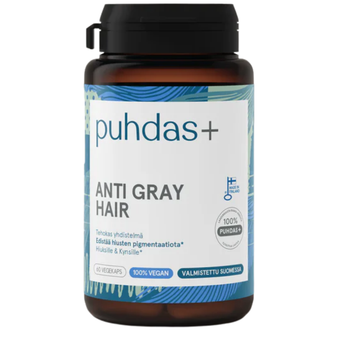Puhdas+ Vahva Anti Gray Hair 60 kaps.