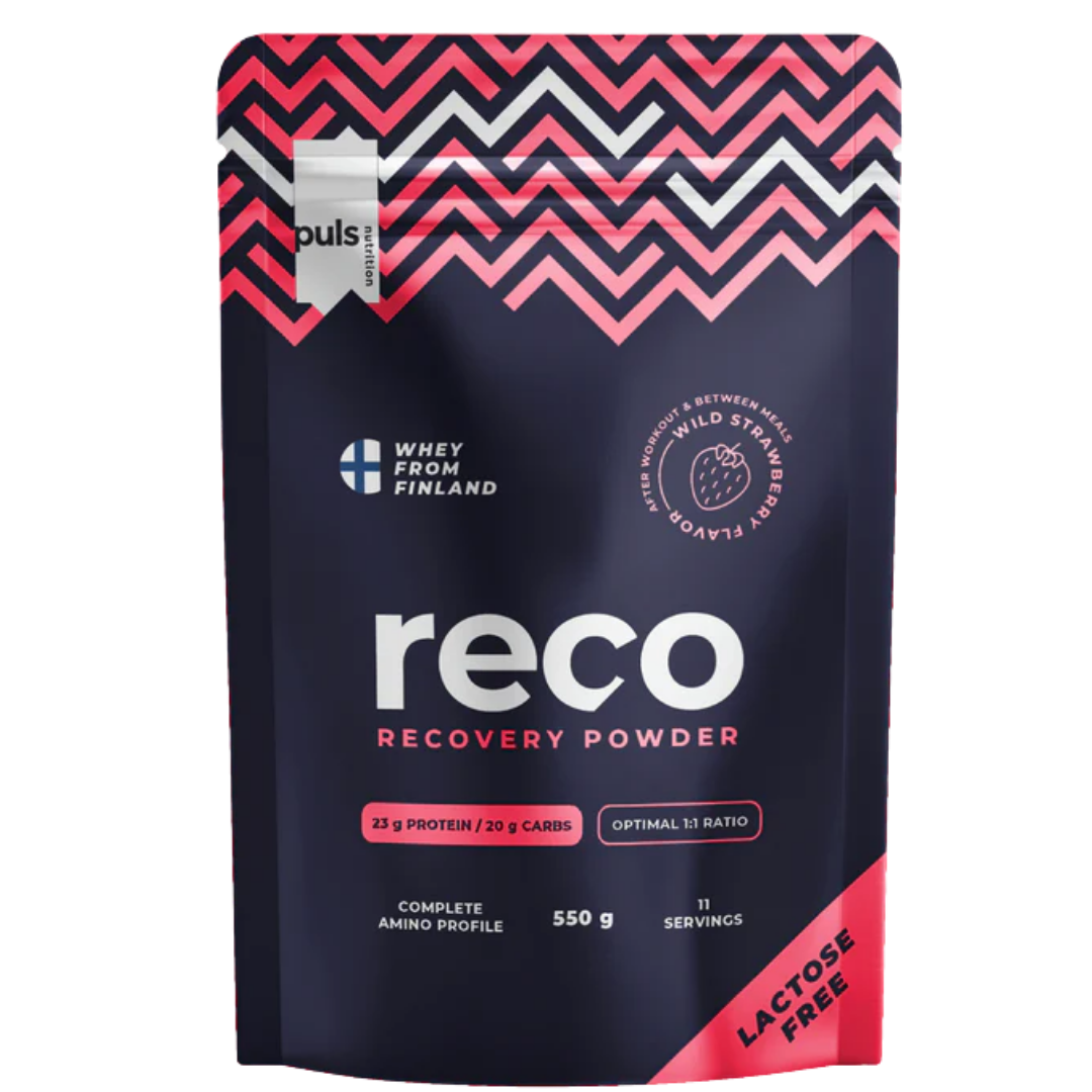 Puls Nutrition Reco Recovery Powder Metsämansikka 550 g