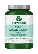 Bioteekin Super Magnesium 100 mg 100 tabl. - Sinunapteekki.fi