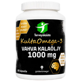 Terveyskaista KultaOmega-3 Vahva Kalaöljy 1000 mg 60 kaps.
