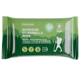 Tickless Outdoor Citronella Wipe - Kosteuspyyhe 20 kpl