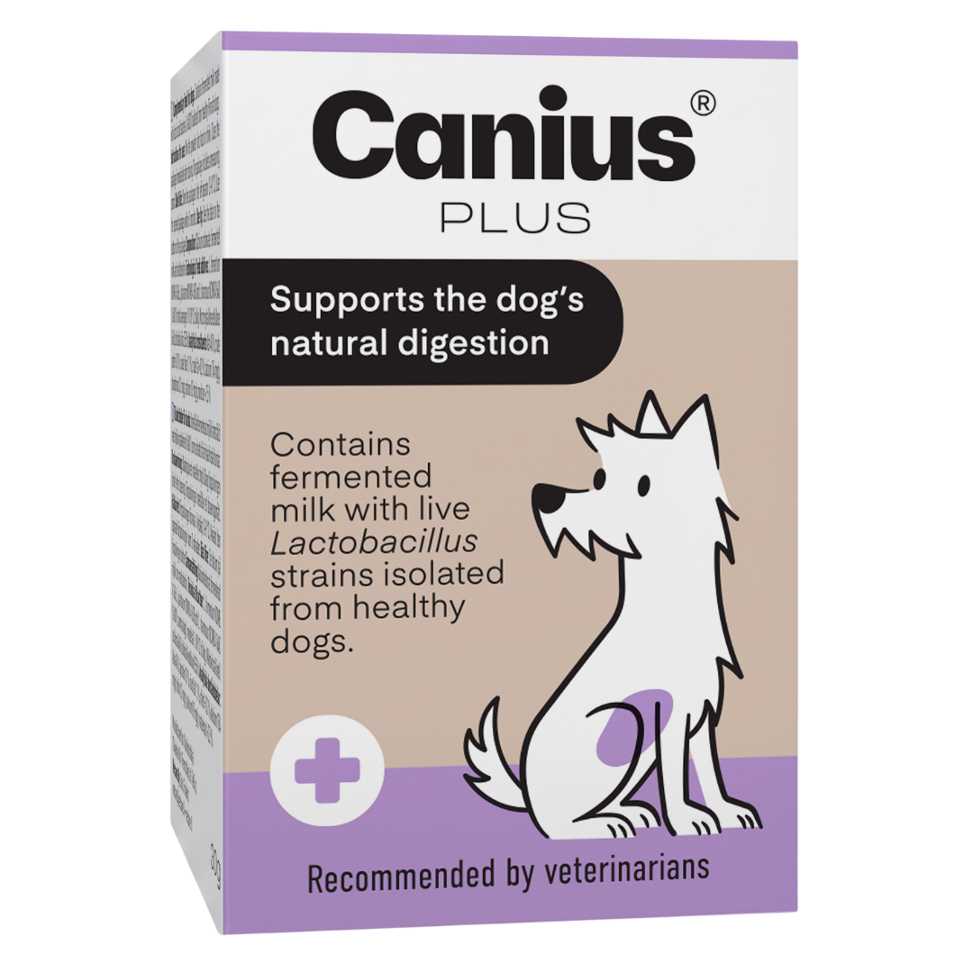 Vetcare Canius Plus Maitohappobakteeri koirille 30g, sinunapteekki.fi
