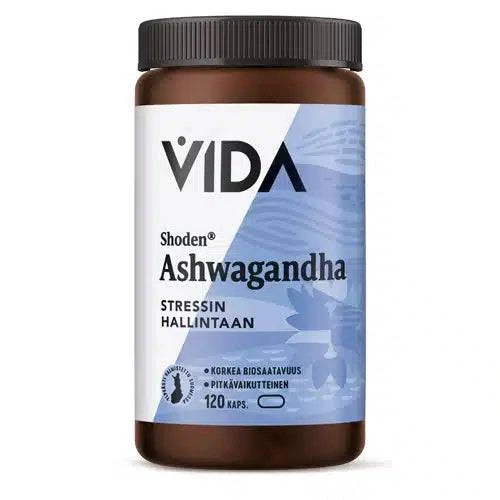 Vida Ashwagandha 120 kaps - Sinunapteekki.fi
