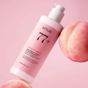 Anua Peach 77 Niacin Conditioning Milk-emulsio sopii kaikille ihotyypeille, erityisesti samealle, väsyneelle ja kuivalle iholle.
