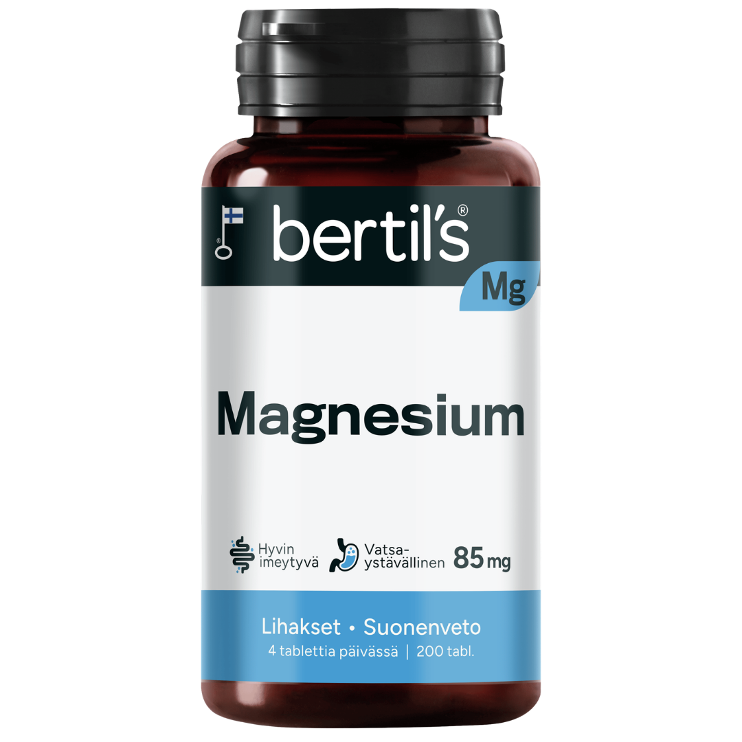 Bertil’s Magnesium 85 mg 200 tabl.