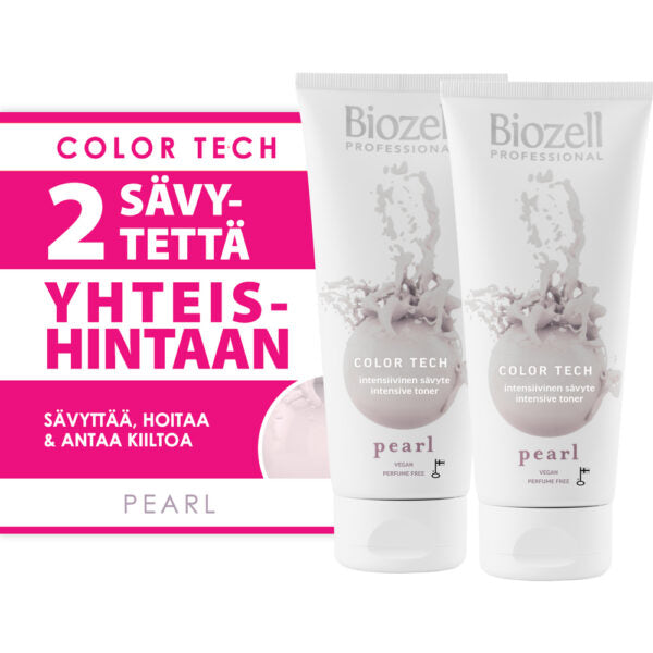 Biozell Professional Color Tech 2 Pack - Sävyte Pearl 2 x 200 ml