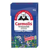 Carmolis Yrttipastilli, sokeriton 45 g - Sinunapteekki.fi