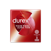 Durex Thin Feel Ultra Thin - Kondomit 3 kpl