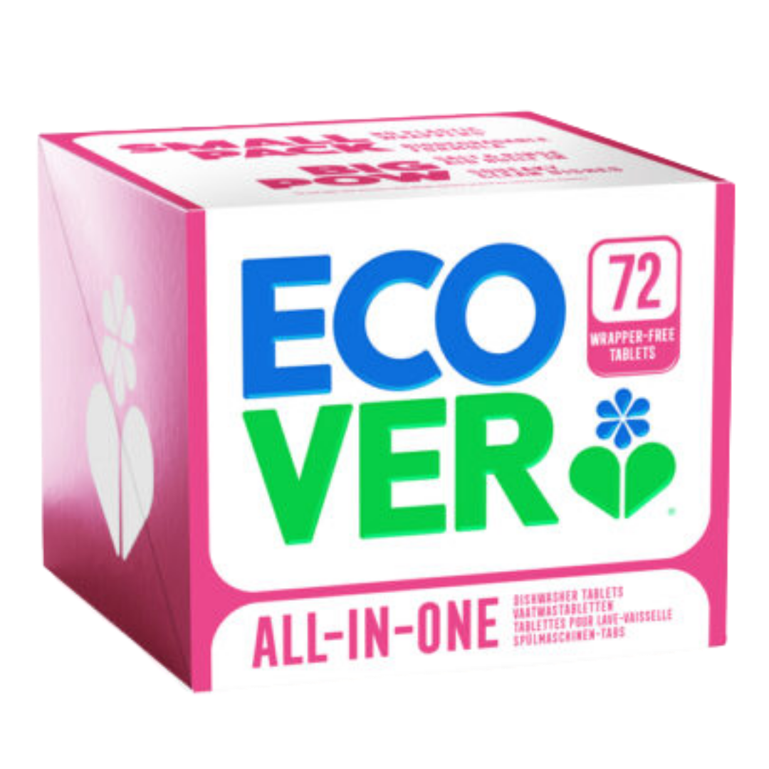 Ecover All-In-One Astianpesutabletti 72 kpl - Citrus