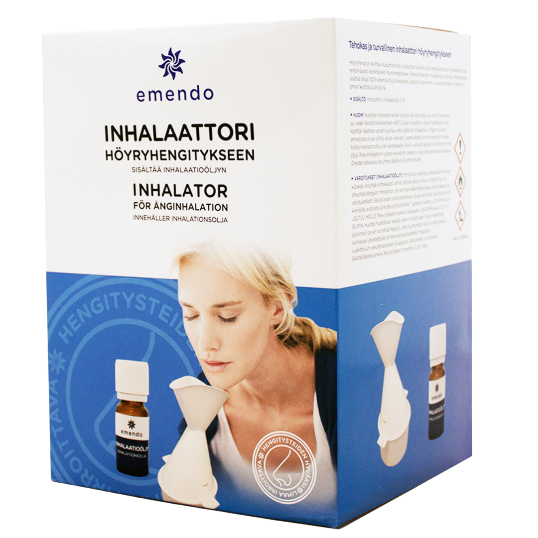 Emendo Inhalaattori + Inhalaatioöljy 5 ml