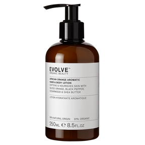 Evolve Organic Beauty African Orange Aromatic Lotion - Vartalovoide 250 ml
