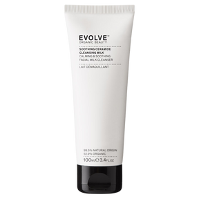 Evolve Organic Beauty Soothing Ceramide Cleansing Milk - Puhdistusemulsio 100 ml - Sinunapteekki.fi