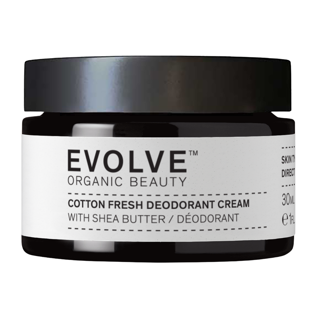 Evolve Organic Beauty Cotton Fresh Deodorant Cream - Deodoranttivoide 30 ml