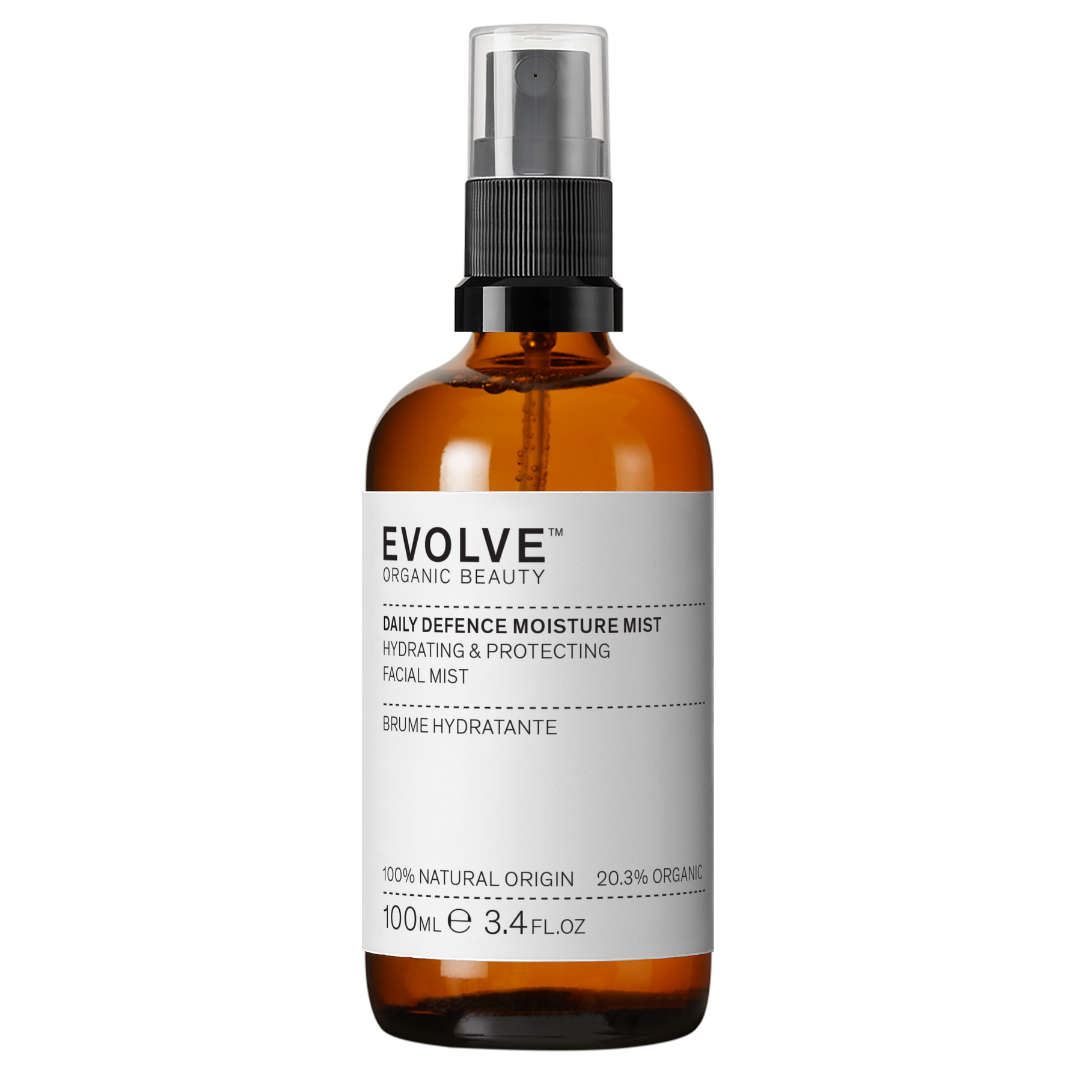 Evolve Organic Beauty Daily Defence Moisture Mist - Kasvosuihke 100 ml - Sinunapteekki.fi