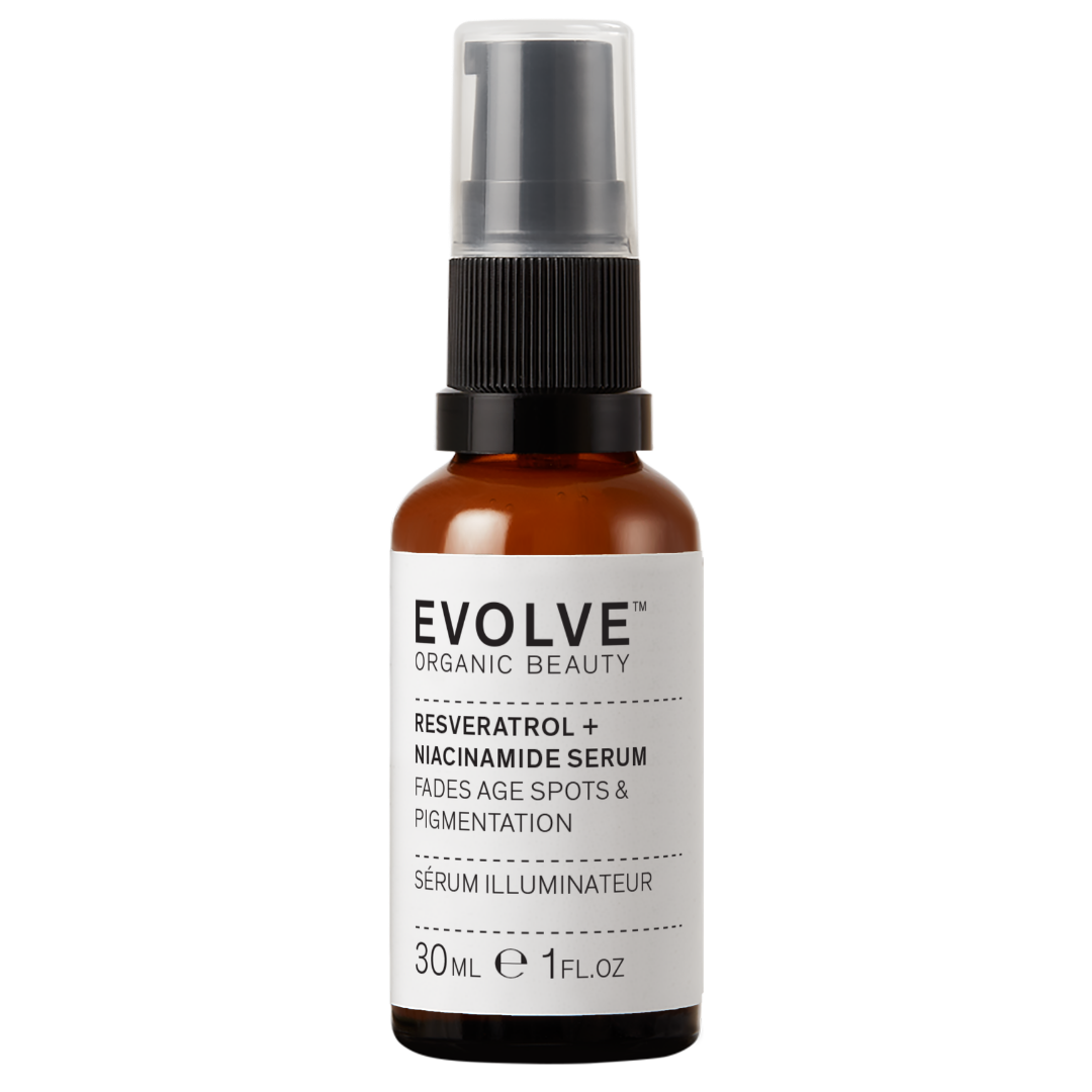 Evolve Organic Beauty Resveratrol + Niacinamide Serum 30 ml - Sinunapteekki.fi