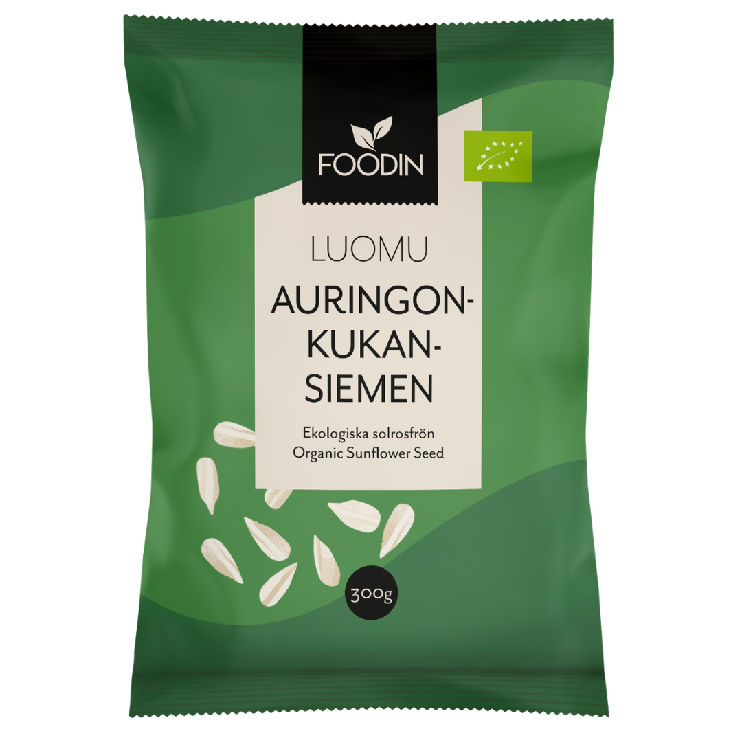 Foodin Auringonkukansiemen 300 g - Sinunapteekki.fi