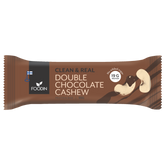 Foodin Clean & Real Double Chocolate Cashew - Proteiinipatukka - Sinunapteekki.fi