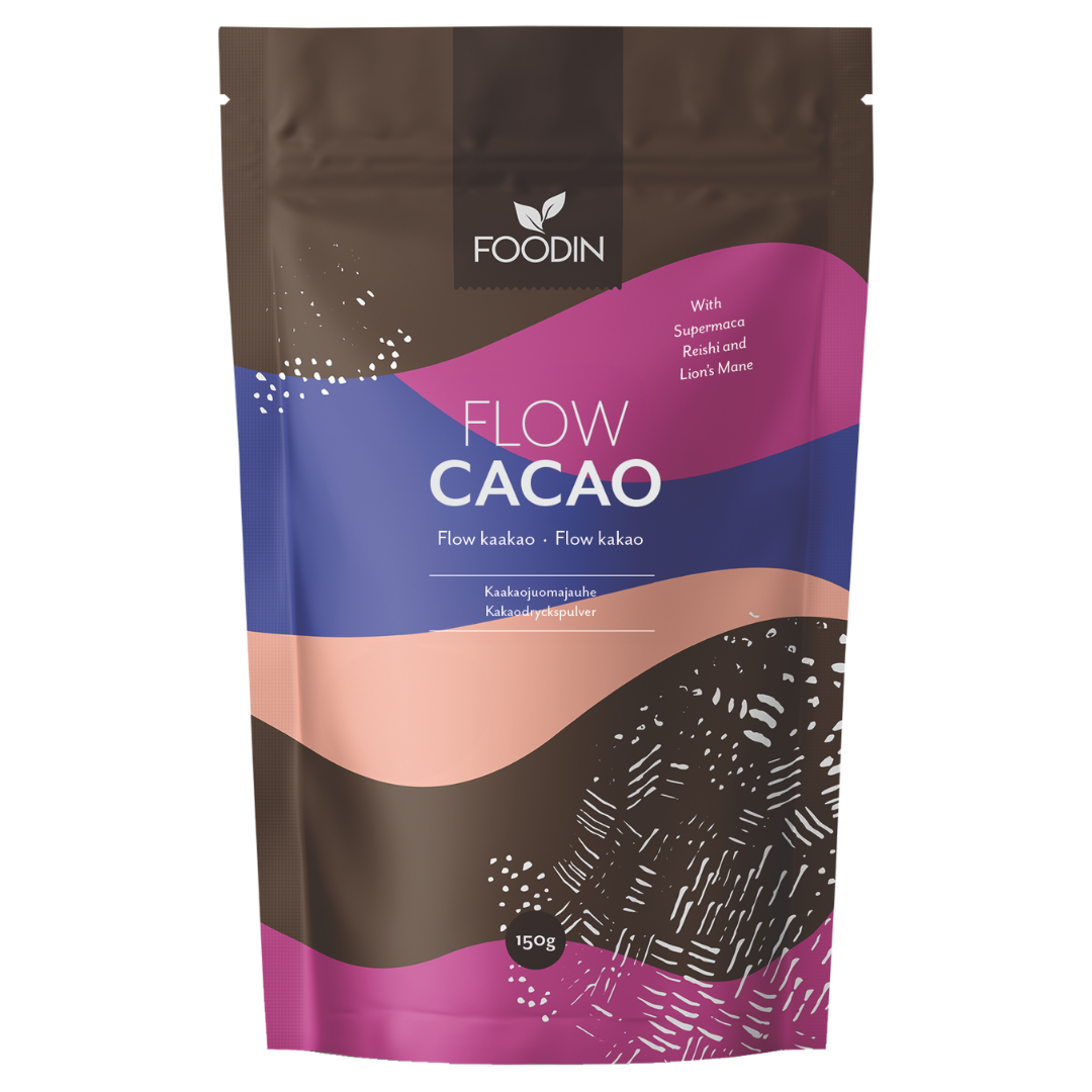 Foodin Flow Kaakao 150 g - Sinunapteekki.fi