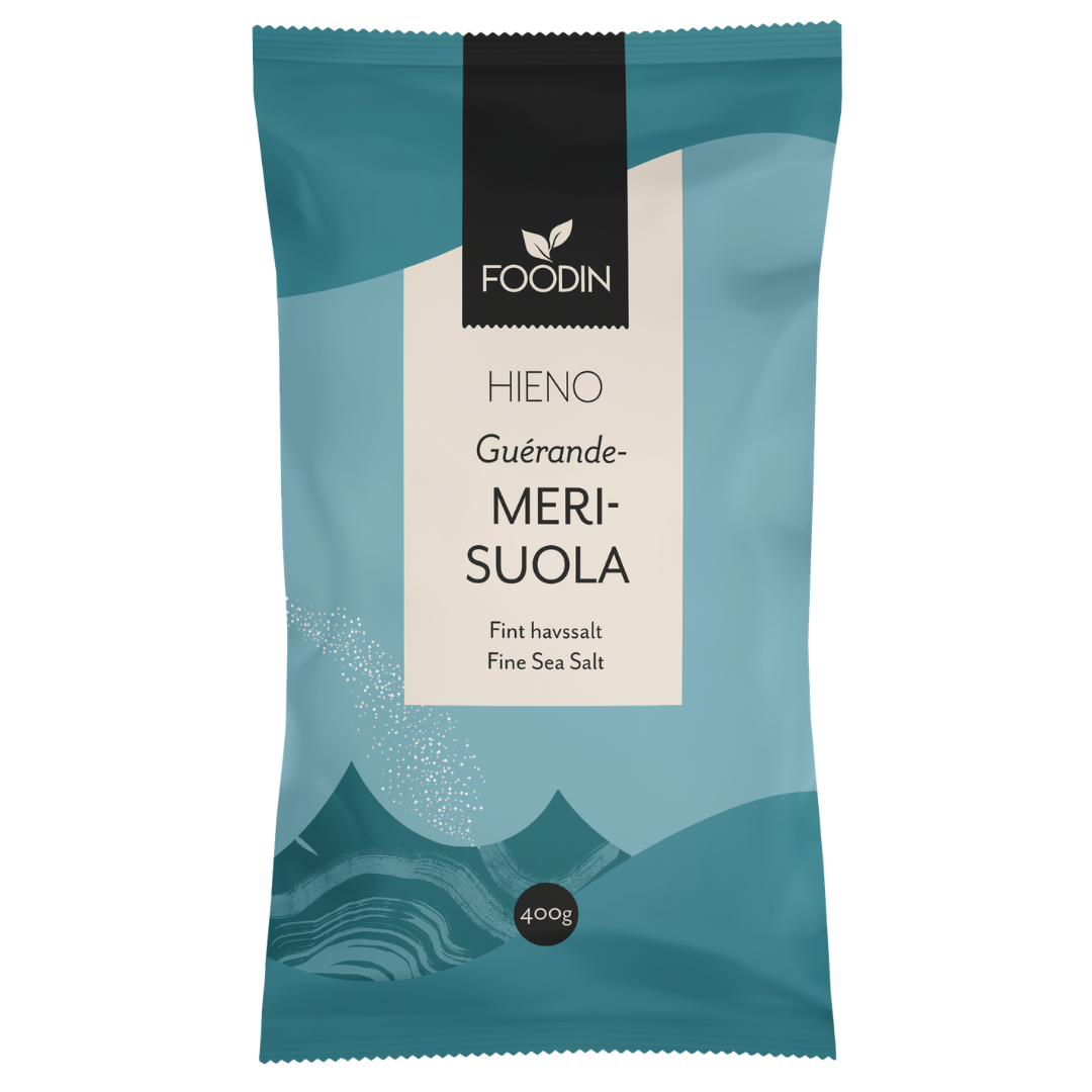 Foodin Guerande Merisuola. hieno 400 g - Sinunapteekki.fi