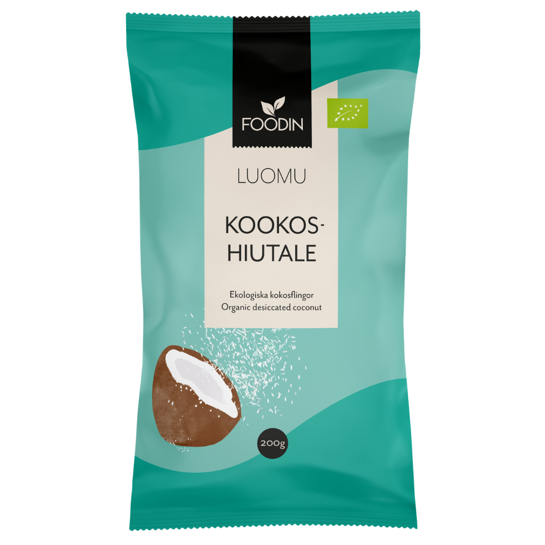 Foodin Kookoshiutale luomu 200 g - Sinunapteekki.fi