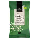 Foodin Kuorittu Hampunsiemen Luomu 200 g - Sinunapteekki.fi