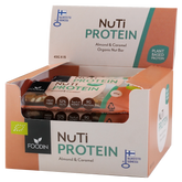 Foodin NUTI Protein Almond & Caramel - Proteiinipähkinäpatukka 45 g x 15 kpl TUKKUPAKKAUS - Sinunapteekki.fi