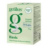 Gefilus Basic maitohappobakteeri 50 kaps. - Sinunapteekki.fi
