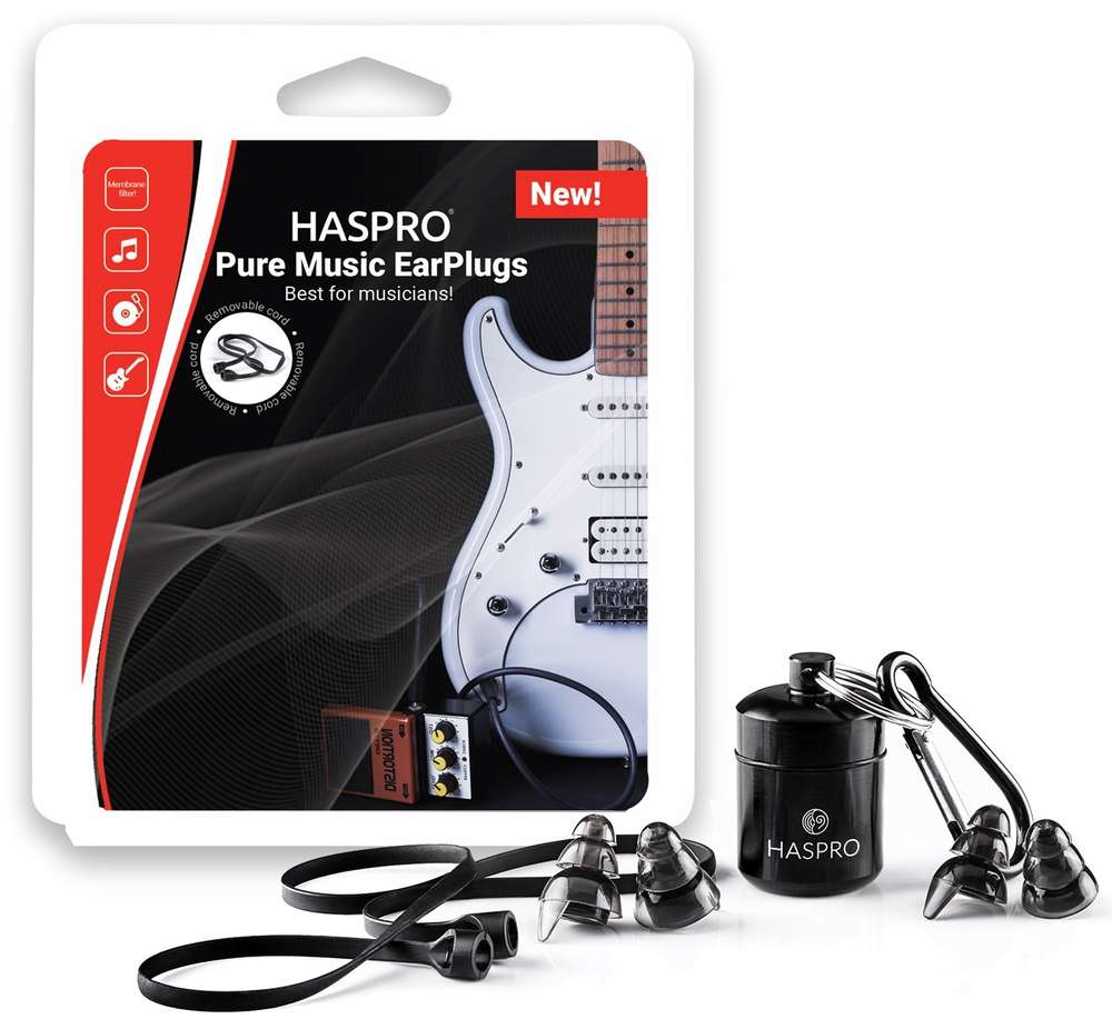 Haspro Pure Music EarPlugs - Silikonikorvatulpat musiikkitapahtumaan 2 paria, 2 kokoa (Small ja Regular) - Sinunapteekki.fi