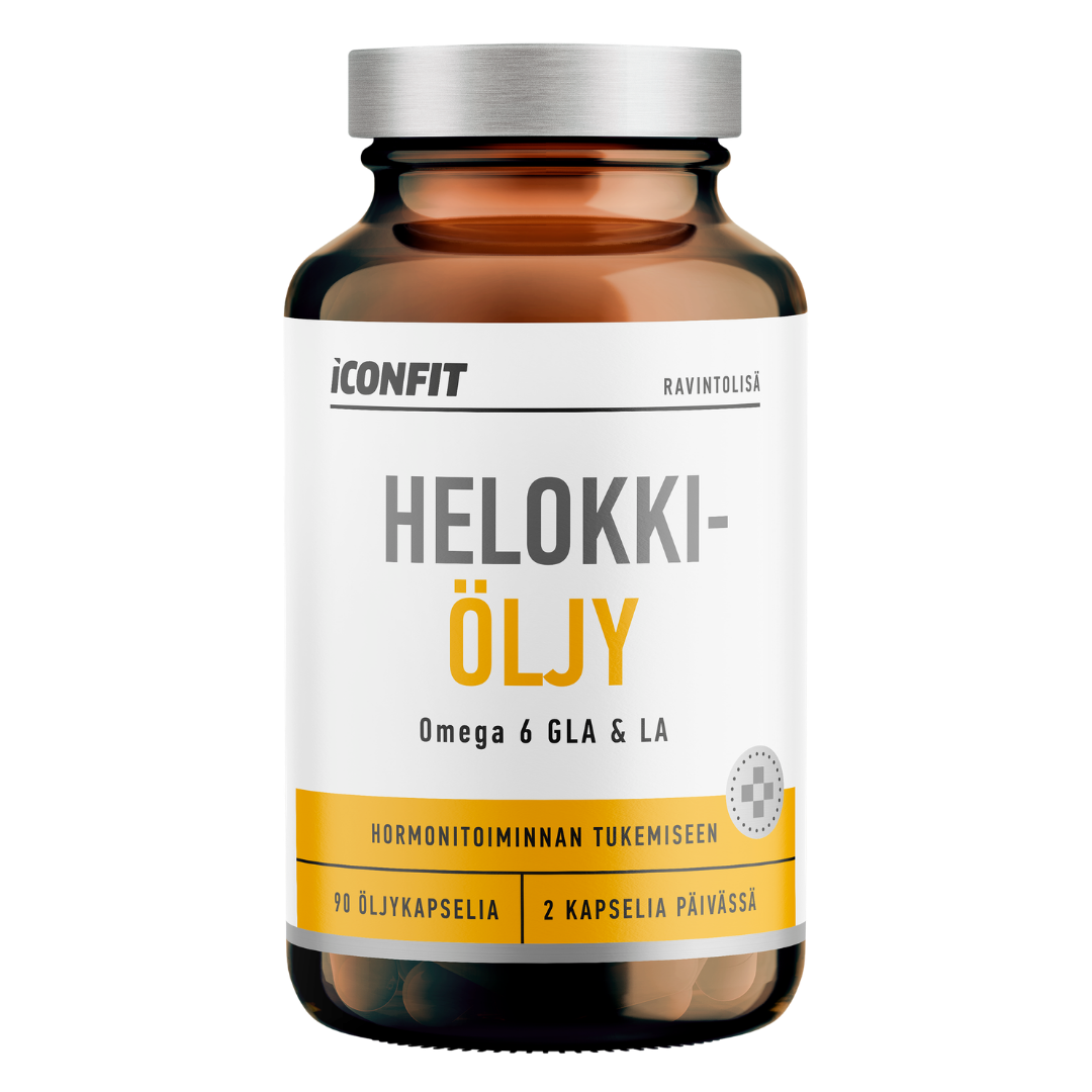 ICONFIT Helokkiöljy 90 kaps.