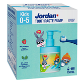 Jordan Kids 0-5-v - Lasten hammastahna pumppupullo 150 ml