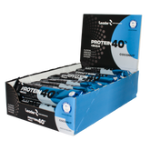 Leader 40 % Protein + BCAA Coconut - Proteiinipatukka 24 x 68 g TUKKUPAKKAUS