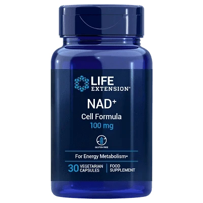 Life Extension NAD+ Cell Formula 100 mg 30 kaps.