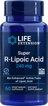 Life Extension R-Lipoic Acid 240 mg 60 kaps. - Sinunapteekki.fi