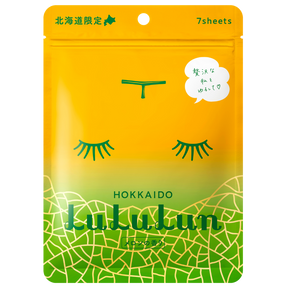 LuLuLun Premium Sheet Mask Hokkaido Melon - Kangasnaamio 7 kpl