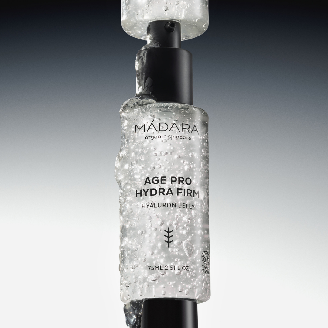 Madara Age Pro Hydra Firm Hyaluron Jelly  -Hyaluronigeeli on tehokosteuttava seerumi