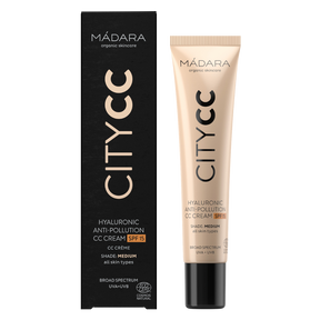 Madara Hyaluronic Anti-Pollution CC Cream SPF15 - Medium - 40 ml - Sinunapteekki.fi