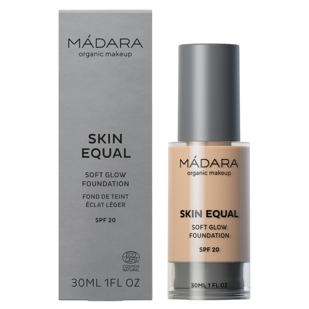 Madara Skin Equal Soft Glow Foundation - Heleyttävä meikkivoide SPF20 Ivory 20 - Sinunapteekki.fi