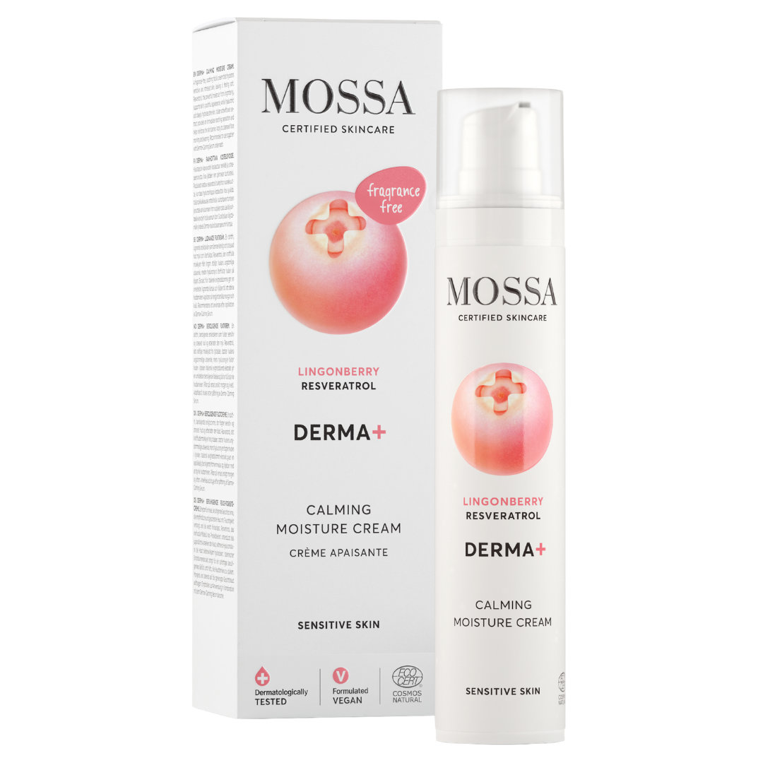 Mossa Derma+ Calming Moisture Cream  - Rauhoittava kasvovoide 50 ml - Sinunapteekki.fi