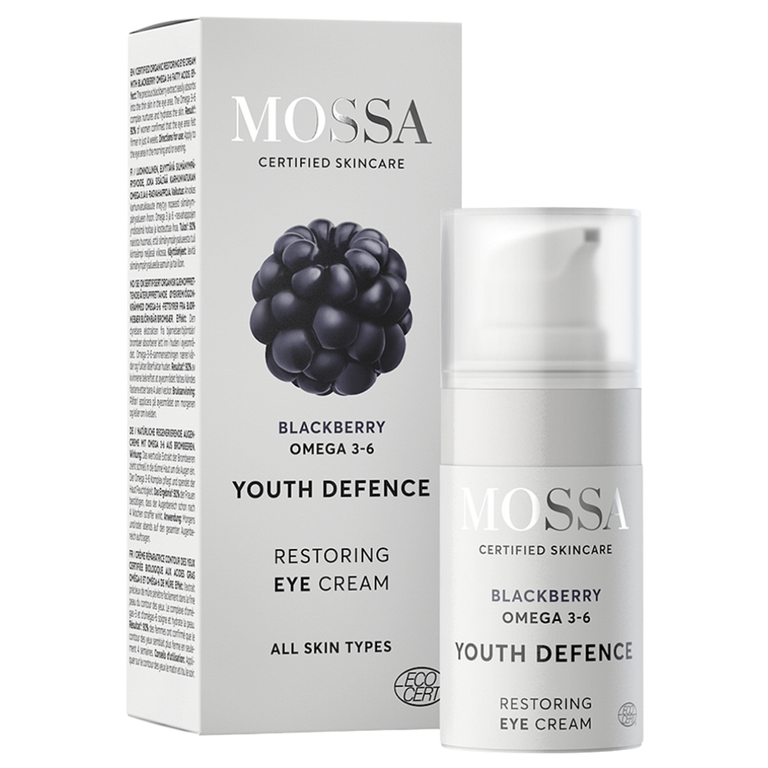 Mossa Youth Defence Restoring Eye Cream - Silmänympärysvoide 15 ml - Sinunapteekki.fi