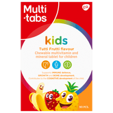Multi-tabs kids Tutti Frutti Monivitamiini 90 purutablettia - Sinunapteekki.fi