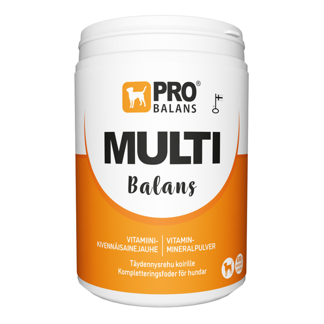 Probalans Multibalans - Vitamiini-kivennäisjauhe koirille 600 g