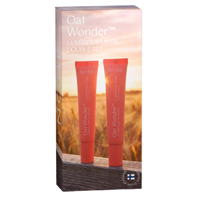 NOBE Oat Wonder Luminous Lip Oil Double Set - Lahjapakkaus - Sinunapteekki.fi