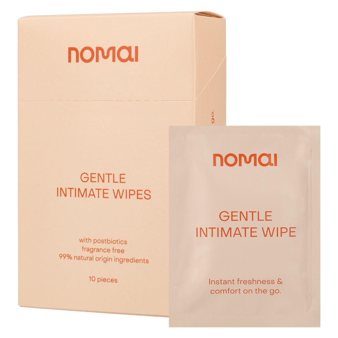 Nomai Gentle Intimate Wipes - Intiimipyyhkeet 10 kpl - Sinunapteekki.fi