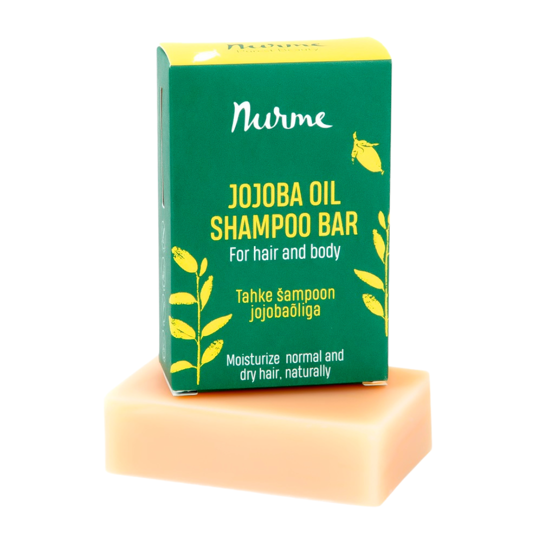 Nurme Jojoba Oil Shampoo Bar - Jojobaöljy Palashampoo 100 g