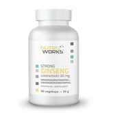 Nutri Works Strong Ginseng - Ginsengjuuriuutekapseli 60 kaps. - Sinunapteekki.fi