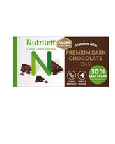Nutrilett Premium Dark Chocolate Bar - Tummasuklaa patukka 4 kpl - Päiväys 03/2025 - Sinunapteekki.fi