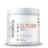 Nutri Works Glycine 100 % - Glysiinijauhe 200 g - Sinunapteekki.fi